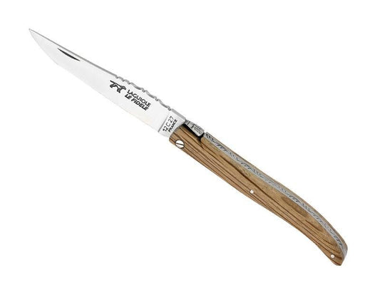 Laguiole knife the faithful full oak handle