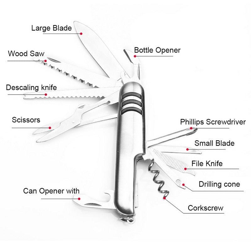 COUTEAU SUISSE ACIER CLASSQUE