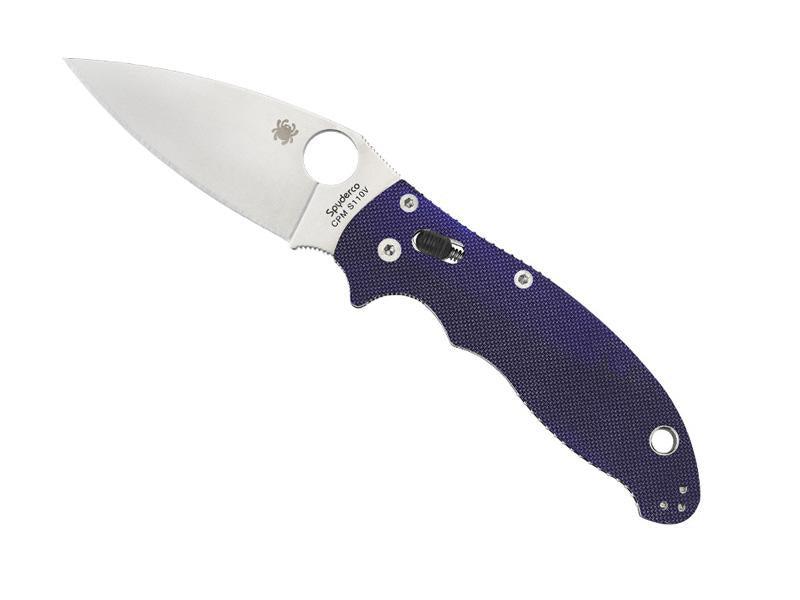 SPYDERCO MANIX 2 G10 BLUE