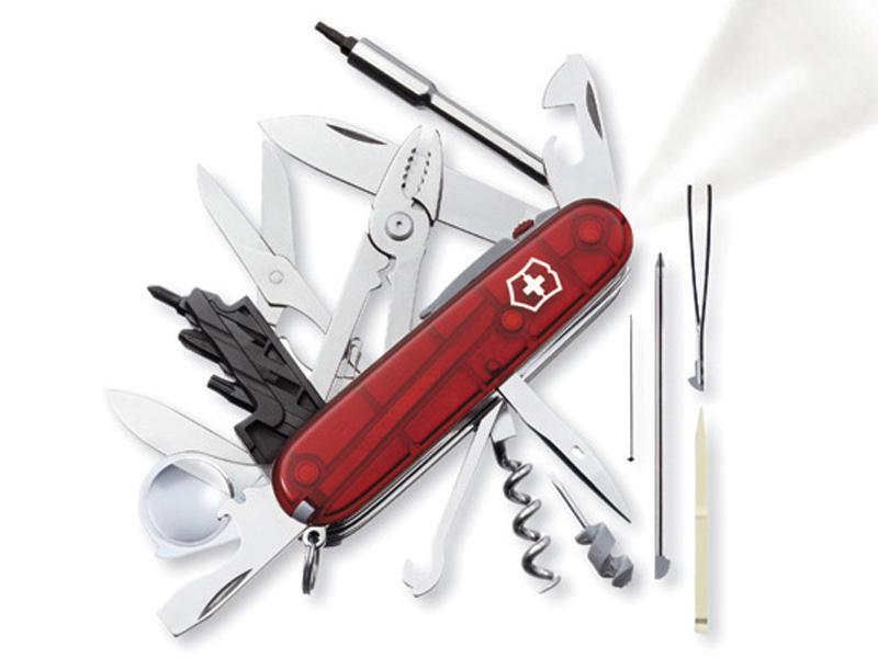 VICTORINOX CYBER TOOL LITE RUBY