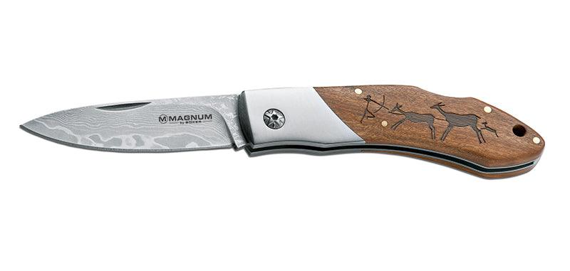 ARTISANAL DAMASCUS HUNTING KNIFE