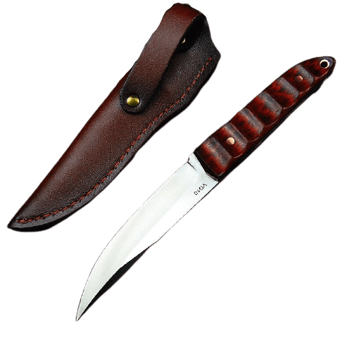 ARTISANAL WOOD FIXED BLADE KNIFE