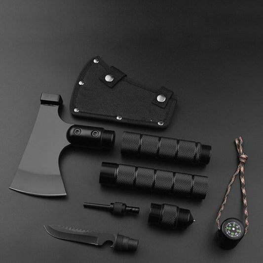 HATCHET HAMMER KNIFE LASER COMPASS