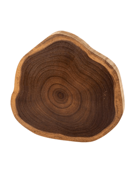 NATURAL ACACIA STUMP CUTTING BOARD